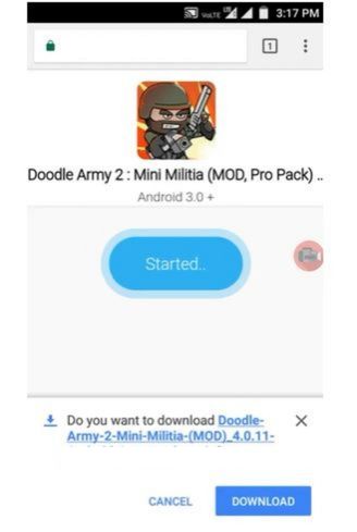 Re-download the Mini Militia
