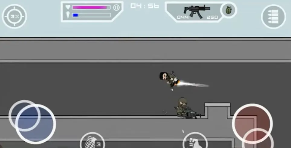 Mini Militia Avengers Mod Apk gameplay