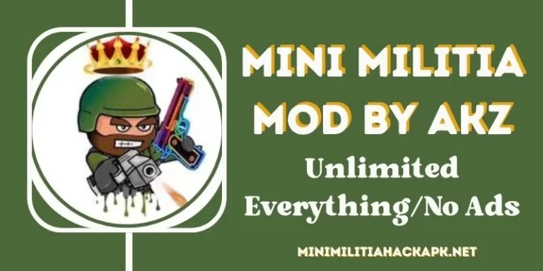 Mini Militia MOD By AKZ 2023 Unlimited Everything & No Ads