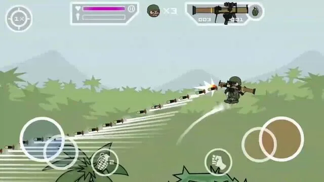 Mini Militia Speed Hack gameplay