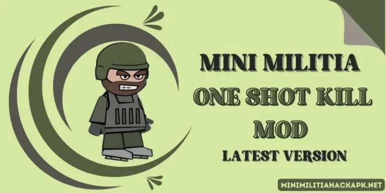 Mini Militia One Shot Kill MOD (High Damage) 100% Working