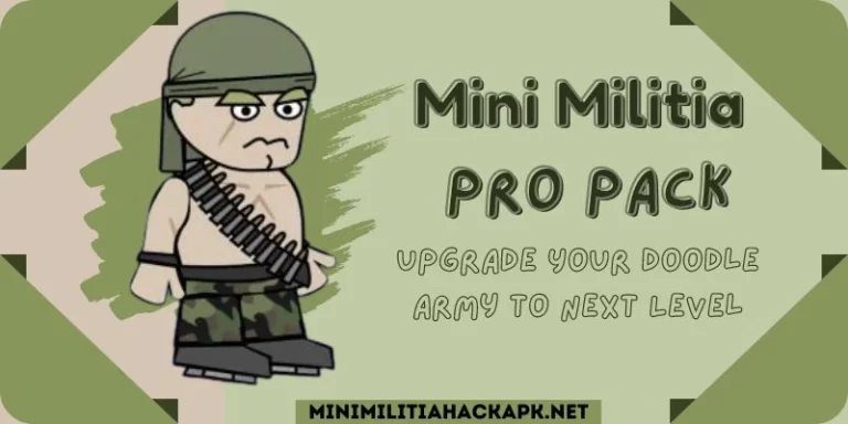 Mini Militia Pro Pack Unlocked v4.3.5 (100% Working MOD)