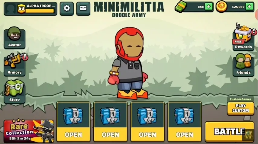 About Mini Militia Iron Man MOD
