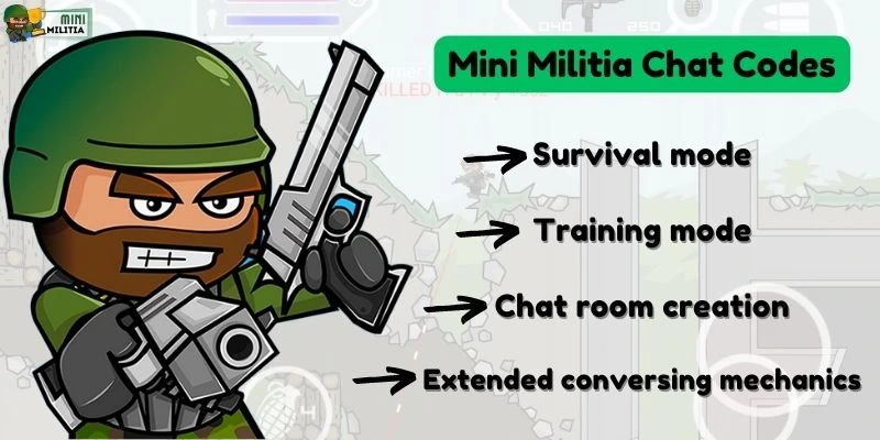 Mini Militia Chat Codes