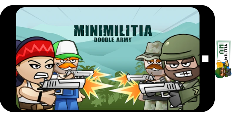 1- Open Mini Militia game on your Android devices.